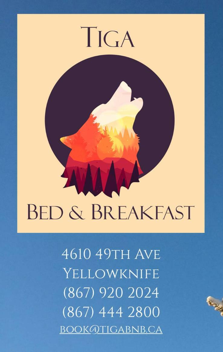 Tiga Bed And Breakfast Йелоунайф Екстериор снимка